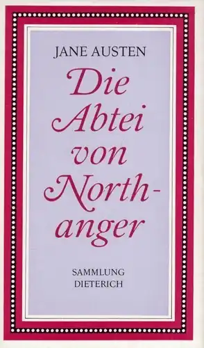 Sammlung Dieterich 386, Die Abtei von Northanger, Austen, Jane. 1980