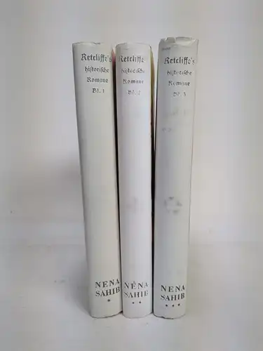 Buch: Nena Sahib. 1. bis 3. Band, Sir John Retcliffe, 1926, 3 Bände