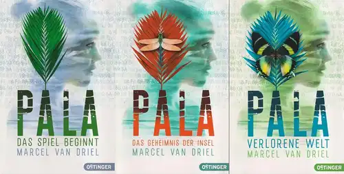 Buch: Pala 1-3. Marcel van  Driel, 3 Bände, Oetinger. Spiel, Insel, Welt