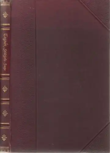 Buch: Frithjofs-Sage, Tegner, Esaias, Verlag des Bibliographischen Instituts