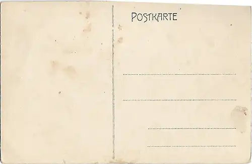 AK Helmstedter Margarine Fabrik GmbH. in Helmstedt. ca. 1913, Postkarte