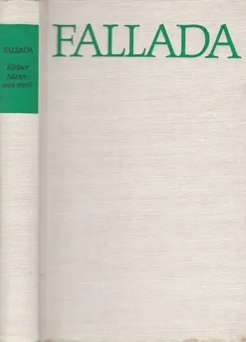 Buch: Kleiner Mann - was nun?, Fallada, Hans. 1970, Aufbau-Verlag, Roman