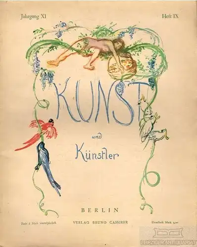 Kunst und Künstler. Jahrgang XI , Heft IX, Januar 1913, Scheffler, Karl. 1913