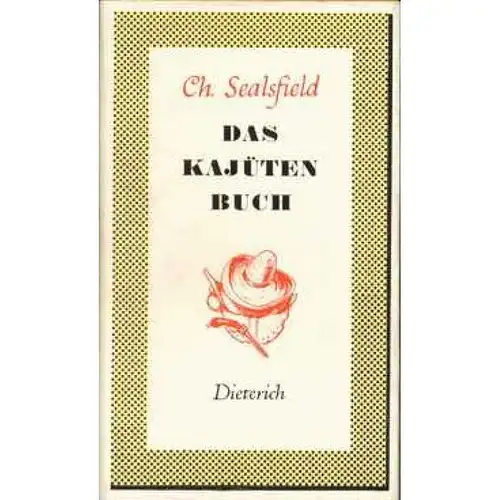 Sammlung Dieterich 191, Das Kajütenbuch, Sealsfield, Ch. 1956, gebraucht, gut