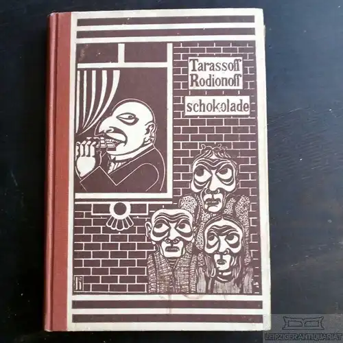 Buch: Schokolade, Tarassoff-Rodionoff, A. I. 1924, Eine Erzählung