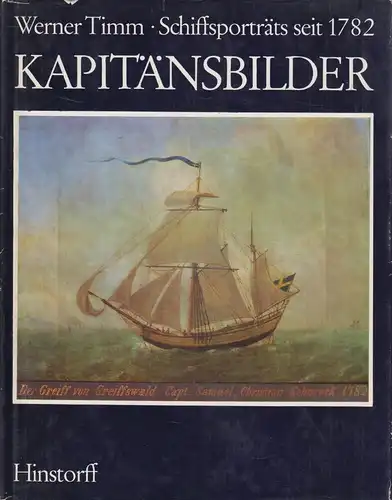 Buch: Kapitänsbilder, Timm, Werner. 1978, Hinstorff Verlag, gebraucht, gut