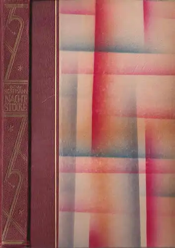 Buch: Nachtstücke. E. T. A. Hoffmann, 1925, Otto Mieth Verlag, gebraucht, gut