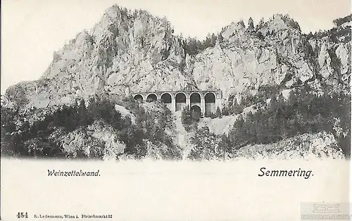 AK Semmering Weinzettelwand. ca. 1913, Postkarte. Serien Nr, ca. 1913