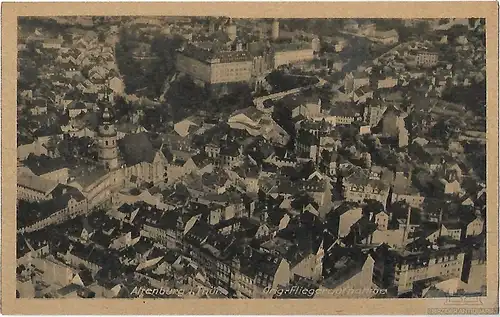 AK Altenburg i. Thür. Orig. Fliegeraufnahme. ca. 1913, Postkarte. Serien  277954