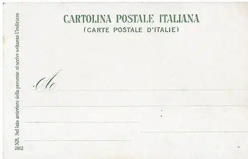 AK Pompei. Casa del poeta tragico. ca. 1913, Postkarte. Serien Nr, ca. 1913