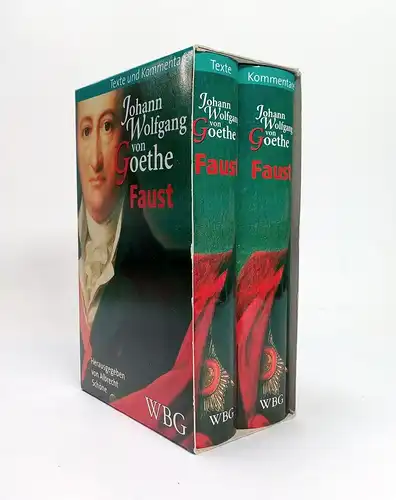 Buch: Faust, Text und Kommentare, 2 Bände. Goethe, J. W. / Schöne, A., 1999, WBG