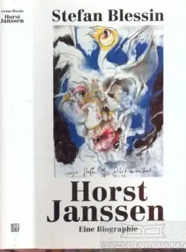Buch: Horst Janssen, Blessin, Stefan. 1998, B.S.Lilo Verlag, Eine Biographie