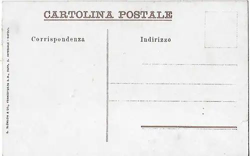 AK Saluti da Napoli. Palazzo Reale. Palazzo Donn Anna. Museo. ca... Postkarte