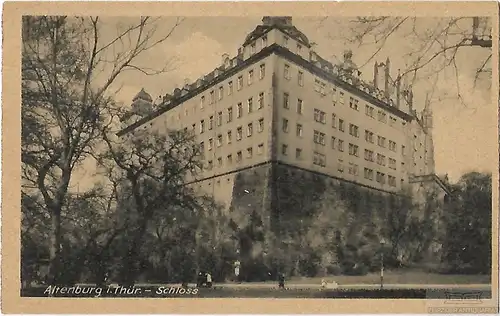 AK Altenburg i. Thür. Schloss. ca. 1916, Postkarte. Ca. 1916, Verlag L.H.N