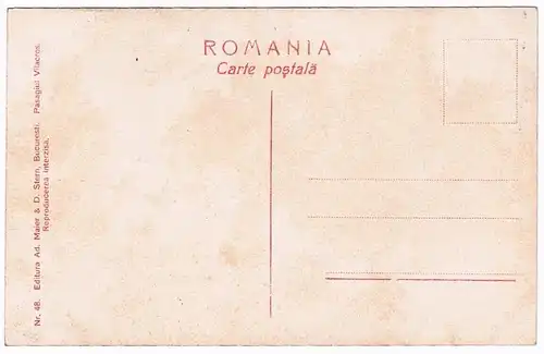 AK Romania, No. 48. Postkarte, gebraucht, gut, ungelaufen, rumänische Frau