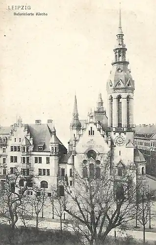 AK Leipzig. Reformierte Kirche. ca.1905