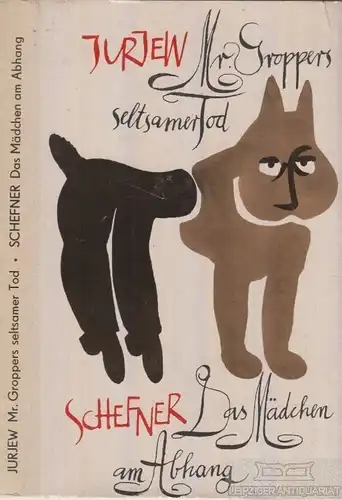 Buch: Mr. Groppers seltsamer Tod / Das Mädchen am Abhang, Jurjew. 1967