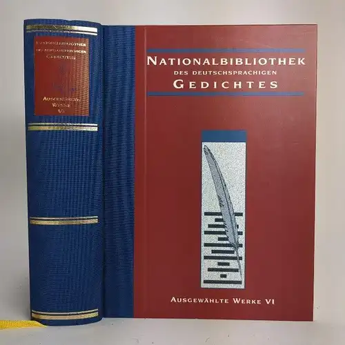 Buch: Nationalbibliothek des deutschsprachigen Gedichtes. Ausgewählte Werke VI
