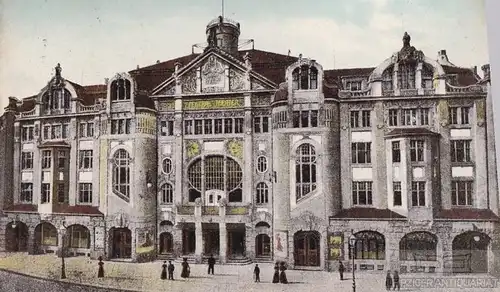 AK Chemnitz. Centraltheater. ca. 1908, Postkarte. Ca. 1908, Verlag Ottmar Zieher