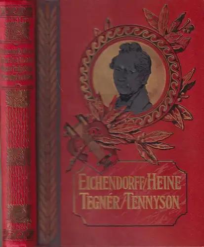 Buch: J. Eichendorff, H. Heine, E. Tegner,  A. Tennyson. 4 in 1 Bände, Minerva