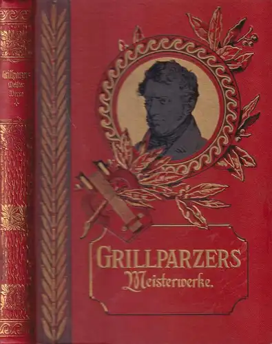 Buch: Meisterwerke. Franz Grillparzer, Minerva, 6 Teile in 1 Band, gebraucht gut