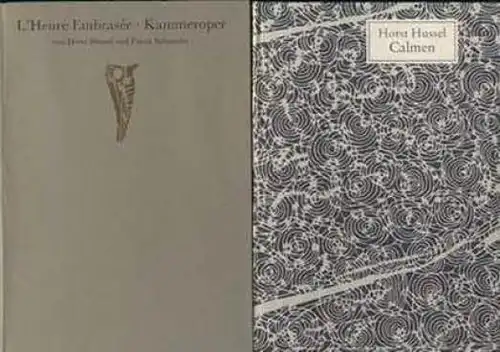 Buch: Calmen, Hussel, Horst. 2 Bände, 1985, Verlag Philipp Reclam jun