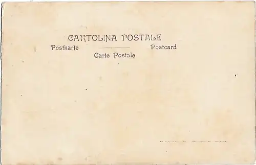 AK Lago di Albano con veduta di Castel Gandolfo. ca. 1912, Postkarte. Ca. 1912