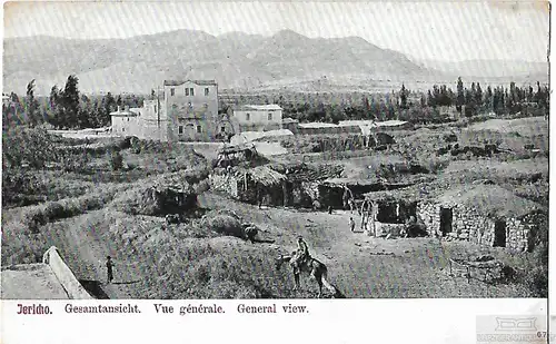 AK Jericho. Gesamtansicht. ca. 1913, Postkarte. Serien Nr, ca. 1913