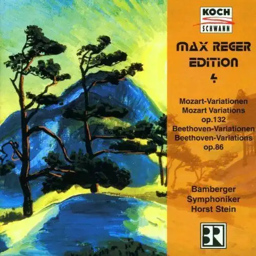 CD: Max Reger Edition Vol. 4, Mozart, Beethoven, 1992, Koch / Schwann, Musik