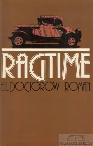Buch: Ragtime, Doctorow, E. L. 1976, Deutsche Buch-Gemeinschaft Verlag, Roman