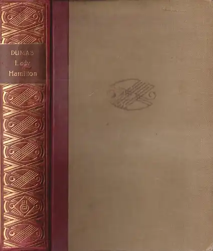 Buch: Lady Hamilton, Memoiren einer Favoritin. Alexandre Dumas, Oestergaard Vlg.