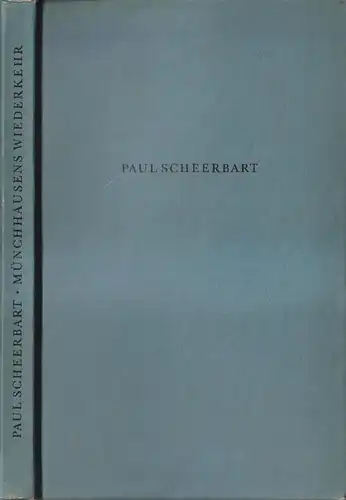 Buch: Münchhausens Wiederkehr, Scheerbart, Paul. 1966, Eulenspiegel Verlag