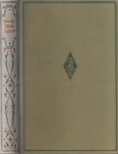 Buch: Niels Lyhne, Roman. J. P. Jacobsen, ca. 1920, Hesse & Becker Verlag