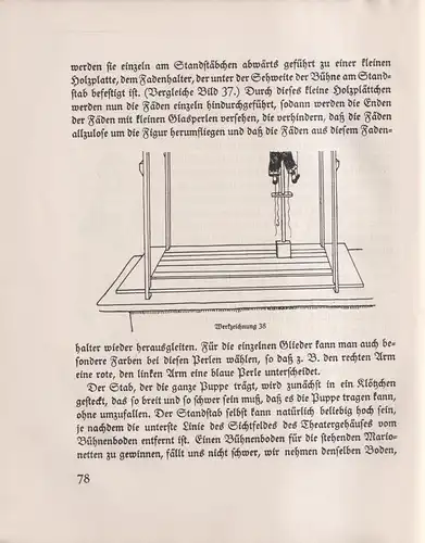 Buch: Das Werkbuch der Puppenspiele. Leo Weismantel, 1924, Bühnenvolksbund