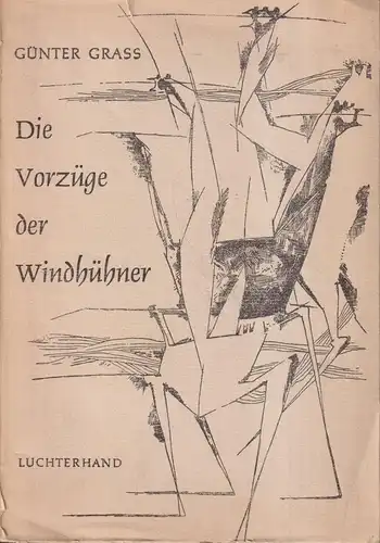 Buch: Die Vorzüge der Windhühner, Günter Grass, 1956, Luchterhand, Erstausgabe