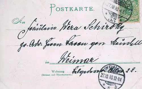 AK Therese Malten (Müller). ca. 1898, Postkarte. Serie C. No. 67, 1889