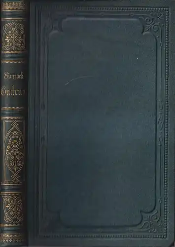 Buch: Gudrun, Deutsches Heldenlied. Karl Simrock, 1874, Cotta, Das Heldenbuch 1