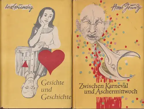 2 Bücher Lea & Hans Grundig: Gesichte und Geschichte / Zwischen Karneval und ...