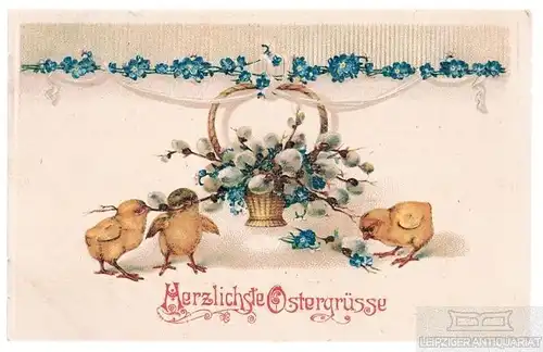 AK Herzlichste Ostergrüße, Postkarte. Osterkarte. Nr. 3094, gebraucht, gut