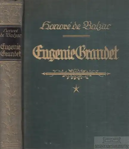 Buch: Eugenie Grandet, Balzac, Honore de. Ausgewählte Werke in 10 Bänden, Roman