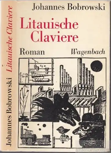 Buch: Litauische Claviere, Bobrowski, Johannes. 1967, Verlag Klaus Wagenbach