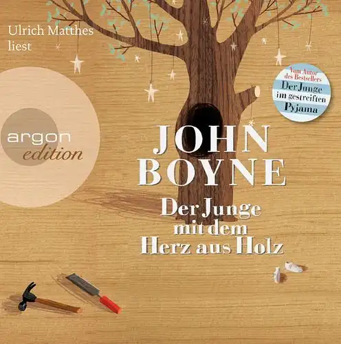 CD-Box: John Boyne - Der Junge mit dem Herz aus Holz. gelesen von Ulrich Matthes