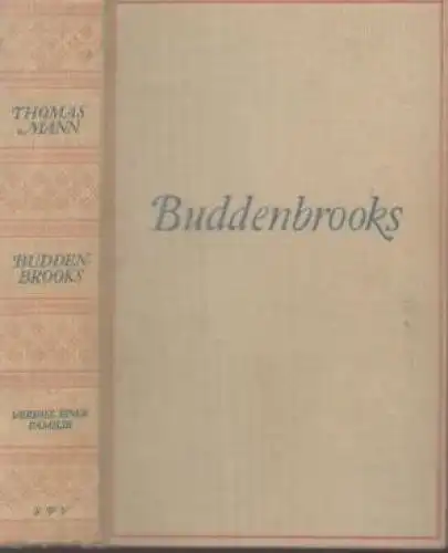 Buch: Buddenbrooks, Mann, Thomas., Fischer Verlag, Verfall einer Familie