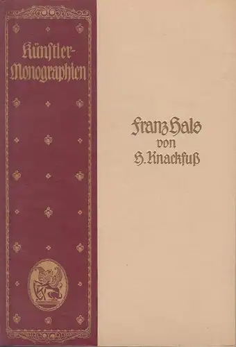 Buch: Frans Hals, Knackfuß, H., 1913, Velhagen und Klasing, gebraucht, gut