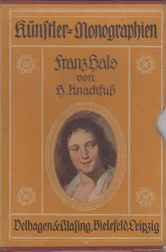 Buch: Frans Hals, Knackfuß, H., 1913, Velhagen und Klasing, gebraucht, gut