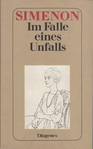 Buch: Im Falle eines Unfalles, Simenon, Georges. Detebe, 1977, Diogenes Verlag