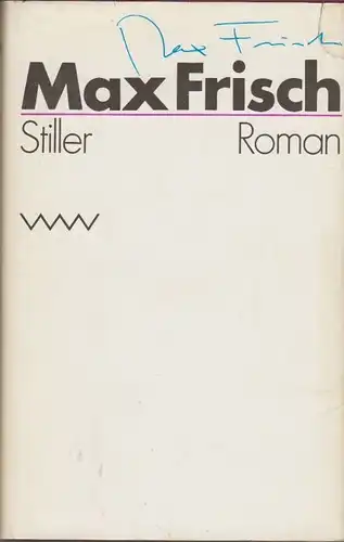 Buch: Stiller, Frisch, Max. 1985, Verlag Volk und Welt, Roman, gebraucht, gut