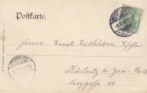 AK Luftkurort Kaltenbronn. Hotel. Jagdhaus. Forsthaus. ca. 1905, Postkarte