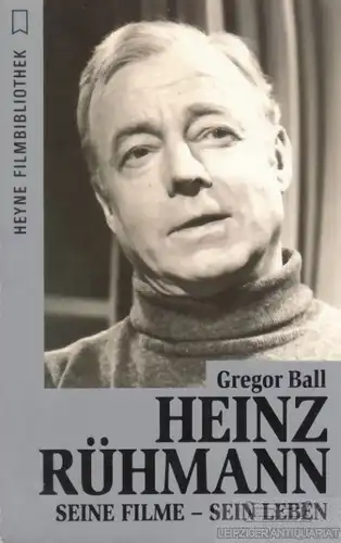 Buch: Heinz Rühmann, Ball, Gregor. Heyne Filmbibliothek, 1994, gebraucht, gut