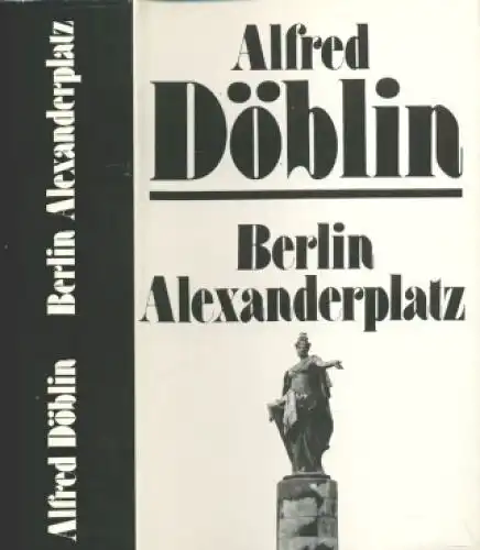 Buch: Berlin Alexanderplatz, Döblin, Alfred. 1986, Verlag Rütten & Loening 52172